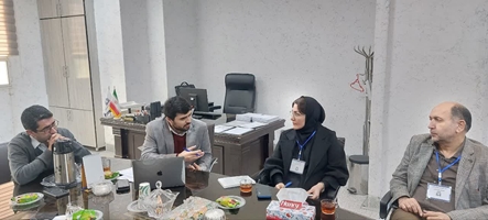 بازدید تیم ارزیابان وزارت بهداشت از مرکز مطالعات و توسعه آموزش دانشگاه علوم پزشکی اهواز 